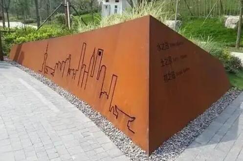 岑巩耐候钢挡土墙